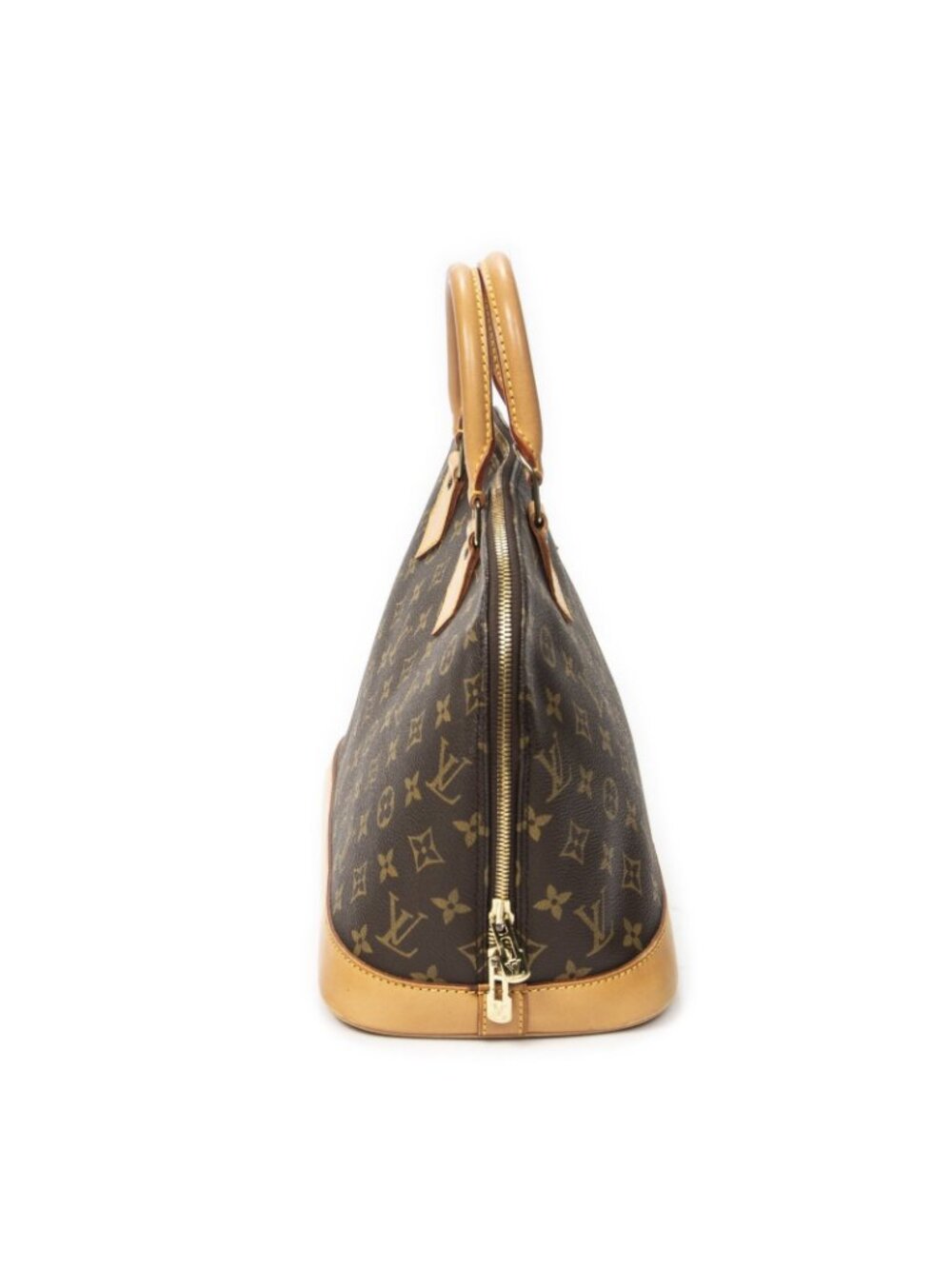 Louis Vuitton Alma Brown Monogram Canvas Handbag - Picture 3 of 10
